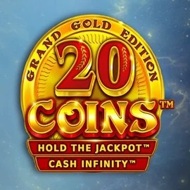 20 Coins Grand Gold Edition logo by Wazdan at Spinmama Casino