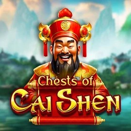 Slots logo of Chests of Cai Shen from Pragmatic Play at Spinmama Casino