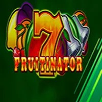 Fruitinator Jackpot King online game logo by Blueprint Gaming on spinmamacasino-spain.com