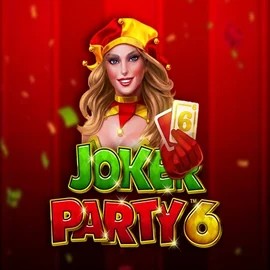 Slots logo of Joker Party 6 from Greentube at Spinmama Casino