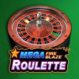 Mega Fire Blaze Roulette by Playtech, showcased at spinmamacasino-spain.com – game logo