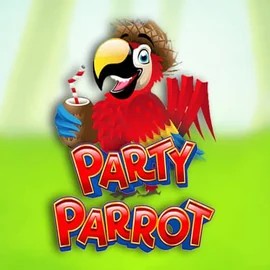Party Parrot slot icon by Rival, available at Spinmama Casino