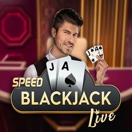Speed Blackjack slot icon by Pragmatic Play, available at Spinmama Casino