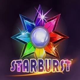 Starburst slot icon by NetEnt, available at Spinmama Casino